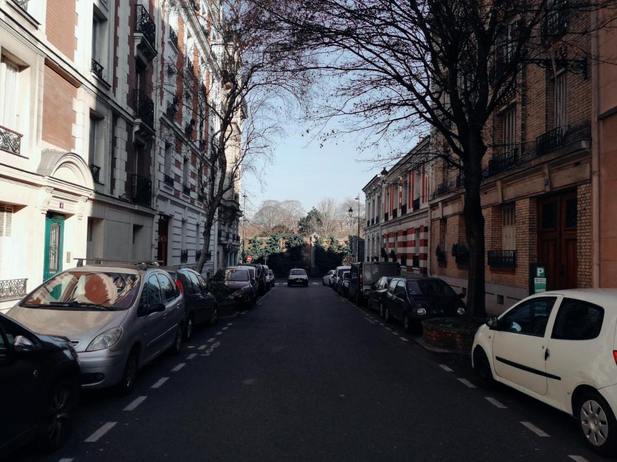 Studio Situe Dans Un Quartier Calme Et Residentiel A Montrouge A Seulement 2 Minutes Du Metro Eksteriør billede