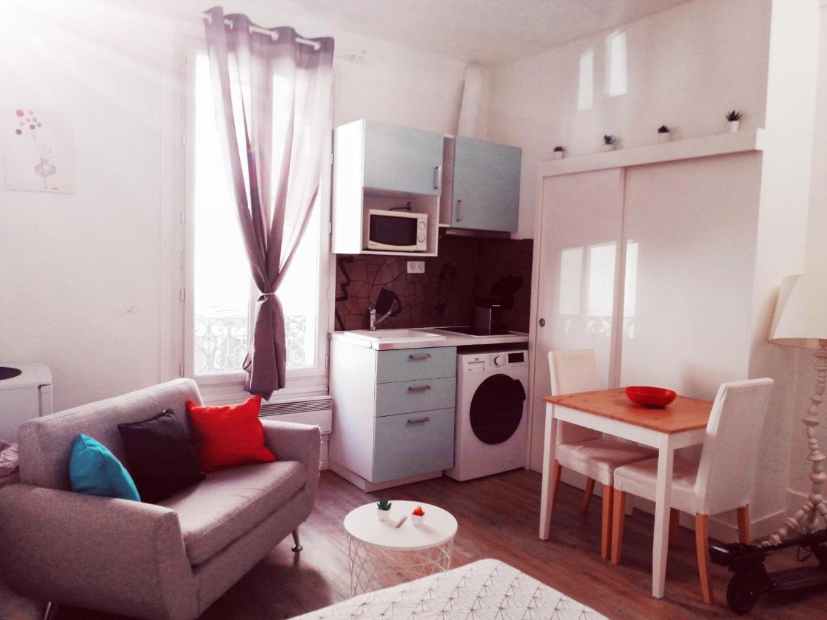 Studio Situe Dans Un Quartier Calme Et Residentiel A Montrouge A Seulement 2 Minutes Du Metro Eksteriør billede